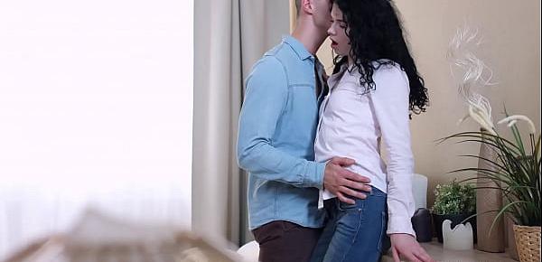 Casual Teen Sex - First date teen Black Angel Tinder fuck
